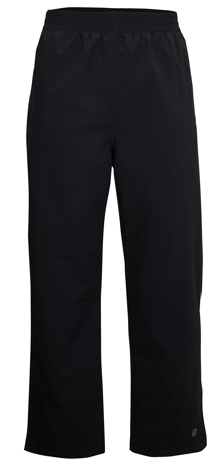 Killtec Herren Regenhose mit Bein-Reissverschluss, packbar Kos 19 Mn Pnts M Schwarz, M Schwarz