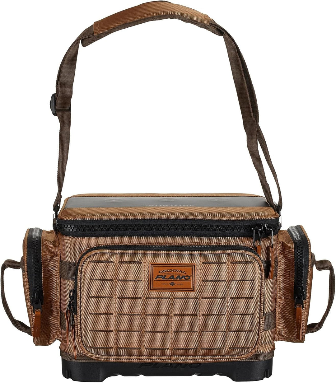 Plano Herren PLABG360 Tackle Bag, Khaki mit braunem und schwarzem Rand, 3600, 3600