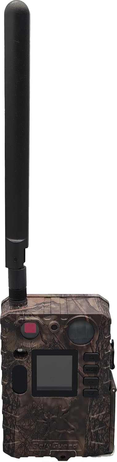 Berger + Schröter GmbH 4G/LTE Funk Wild-Kamera mit PIR Bewegungssensor, 2 Black LED's mit 940nm + we