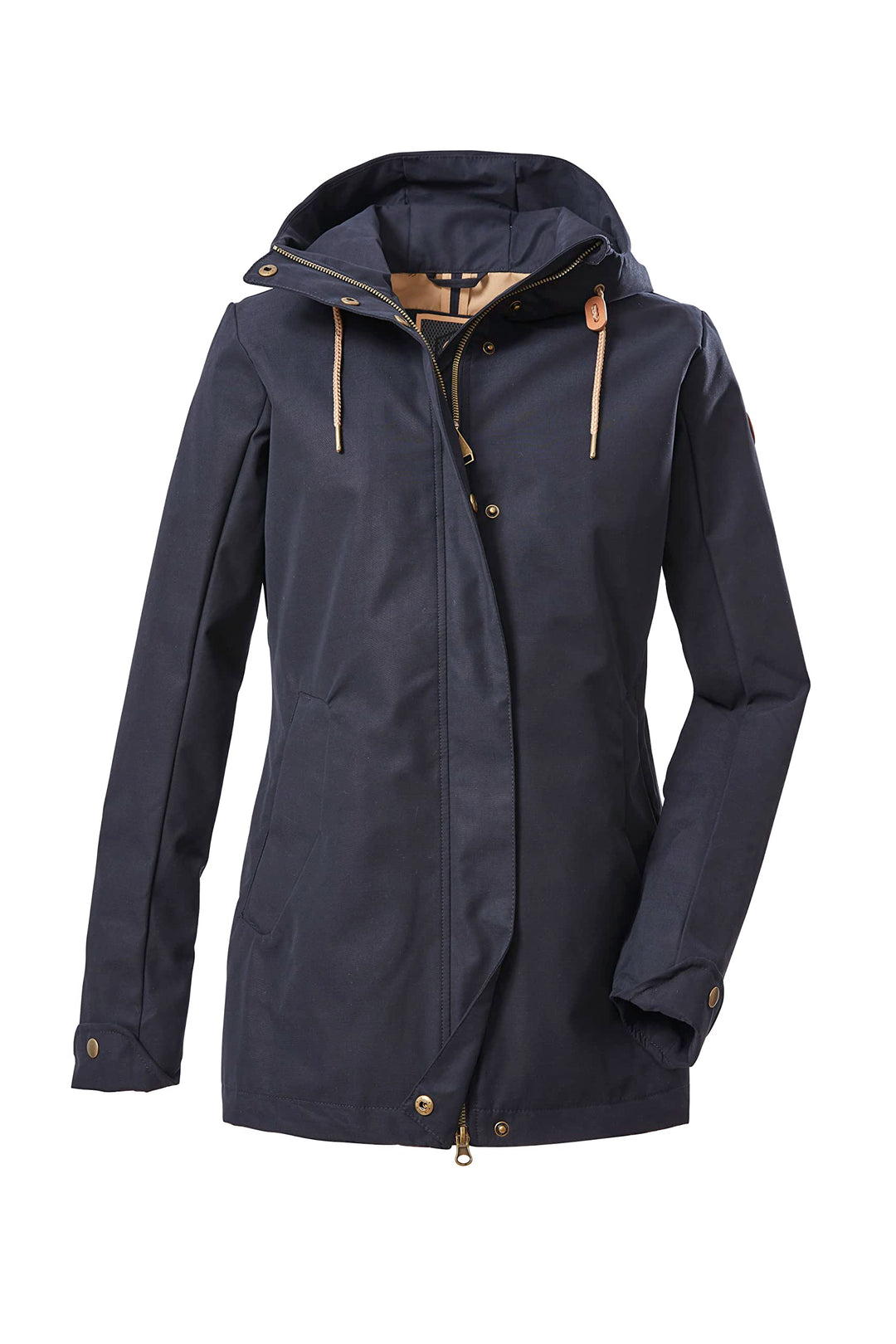 G.I.G.A. DX Damen Wmn Jckt 3-Lagen Funktionsjacke/Outdoorjacke mit Kapuze, dunkelnavy