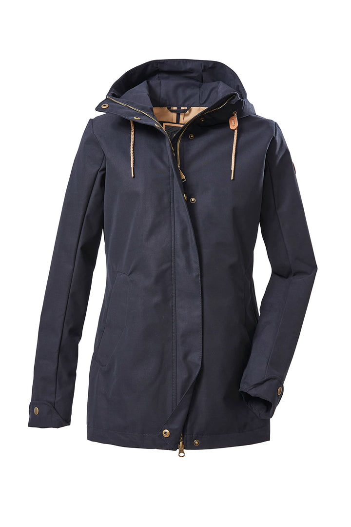 G.I.G.A. DX Damen Wmn Jckt 3-Lagen Funktionsjacke/Outdoorjacke mit Kapuze, dunkelnavy