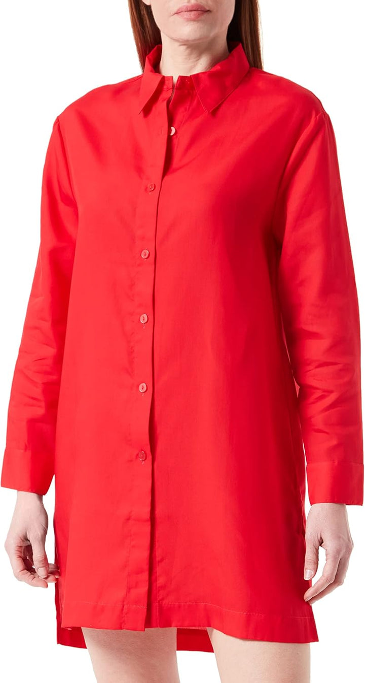 Triumph Damen Beach Mywear Boyfriend Tunic Sd Überwurf für Schwimmbekleidung 38 Bright Red, 38 Brigh