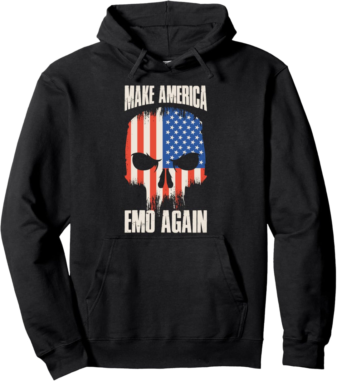 Make America Emo Again Pullover Hoodie
