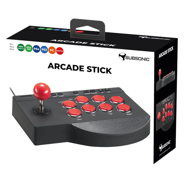 Subsonic Arcade Stick (Ps4 /Ps3 / Xbox/Pc/Switch)