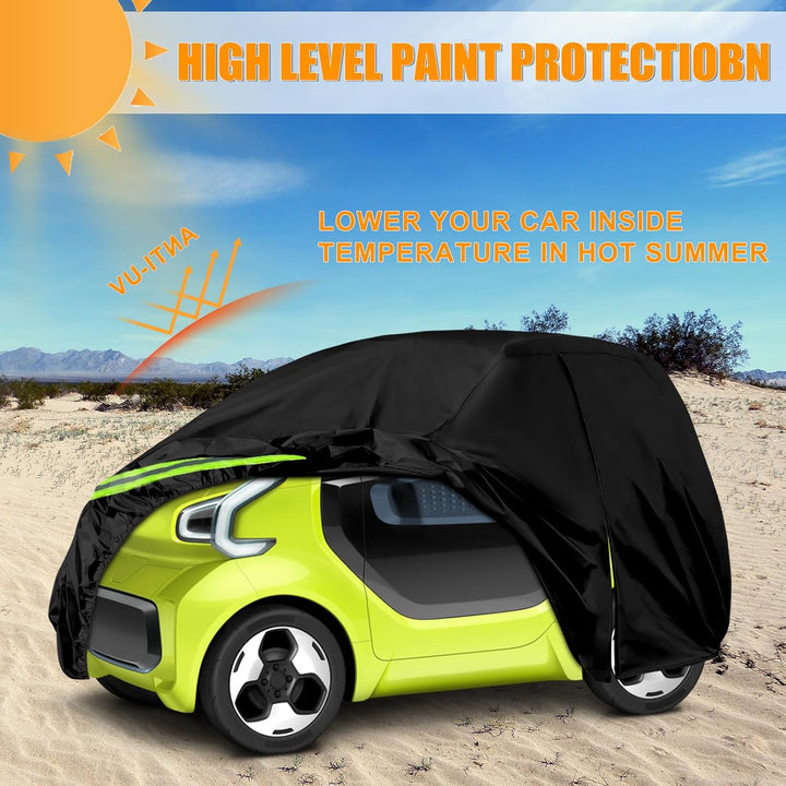 Vollgarage Autoabdeckung Ersatz für XEV Yoyo/XEV LSEV 2021-2025, Auto Abdeckplane Autogarage Autopla