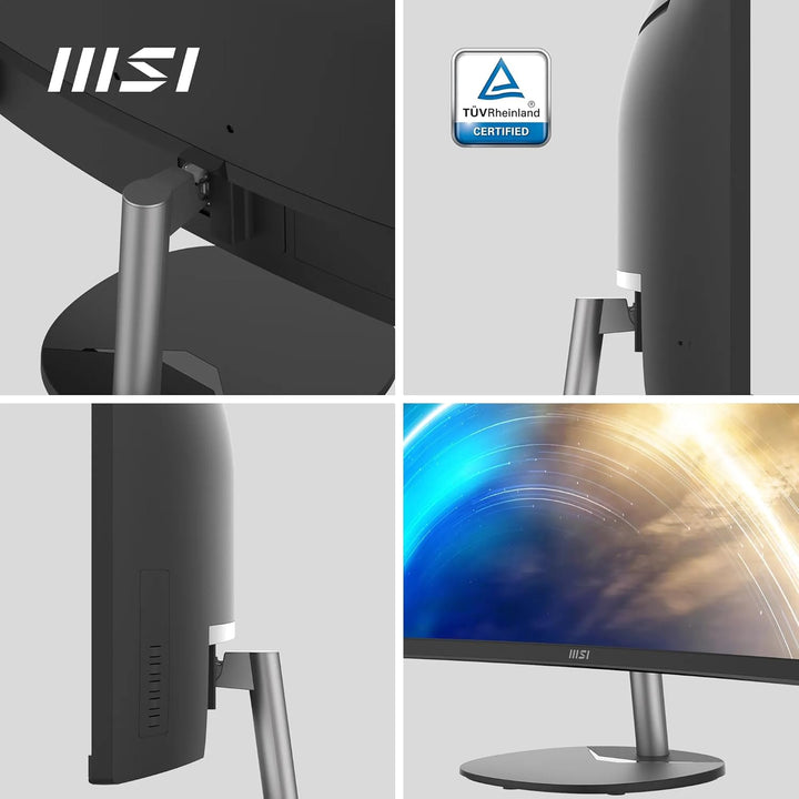 MSI PRO MP341CQDE – 34" UWQHD (3440x1440) im 21:9-Format, 1500R Curved, 100Hz, HD-Ready, 3000:1 Kont