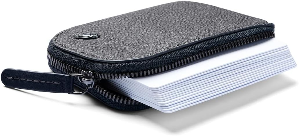 Bellroy Leder Card Pocket Brieftasche (max. 15 Karten und Scheine) - Stellar Black Stellarblack, Ste