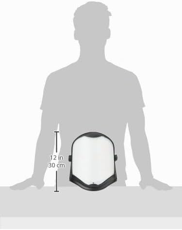 Honeywell 1011623 Bionic Gesichtsschutzschild mit Unbeschichtete Polzcarbotatscheibe Klare Linse Sin