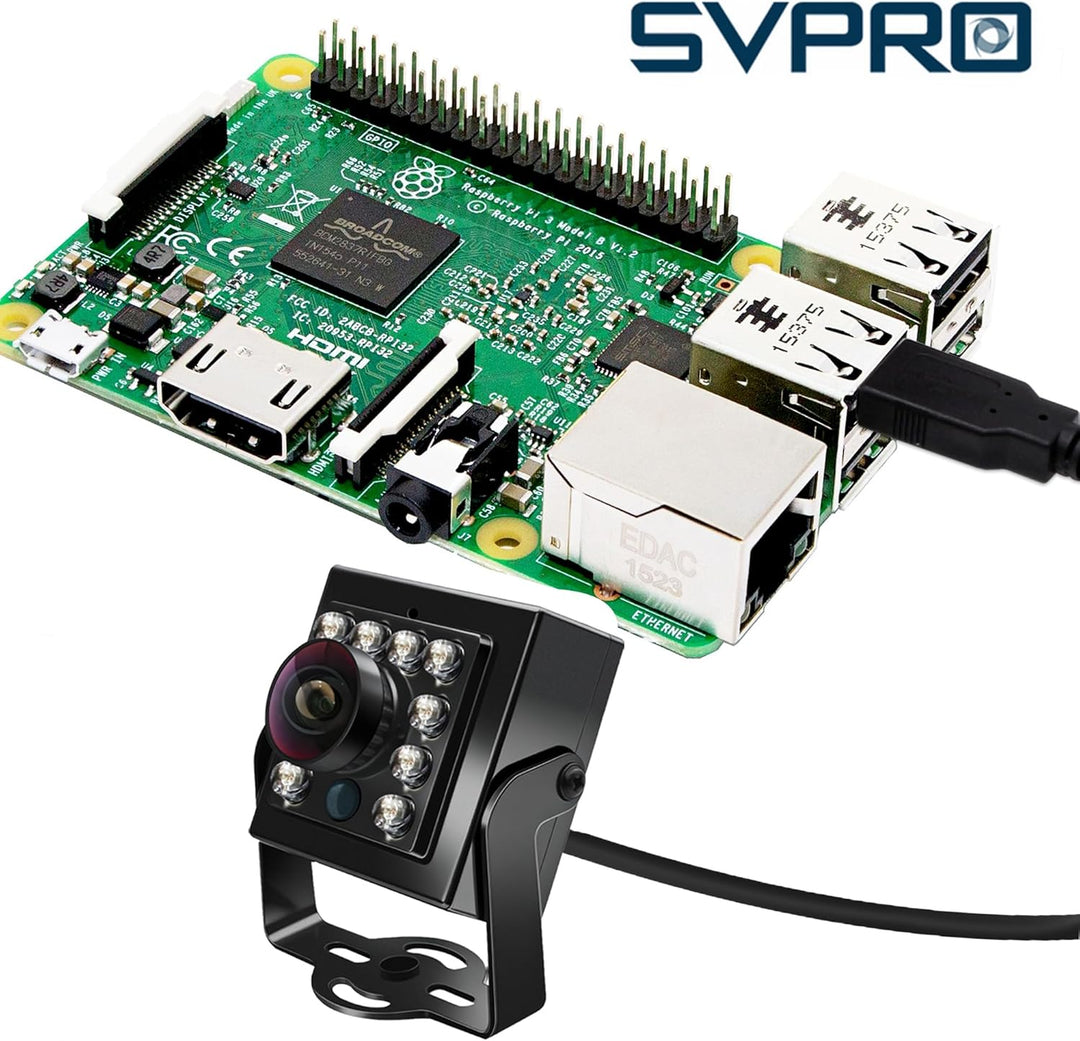 Svpro 1080P Tag- und Nachtsicht-USB-Kamera für Computer, 2MP Automatische IR-Cut-Umschaltung, Ganztä