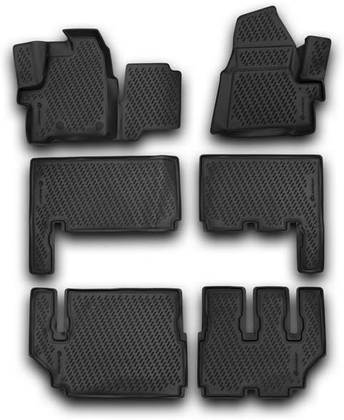 Element Passgenaue Premium Antirutsch Gummi Fussmatten - Ford Tourneo