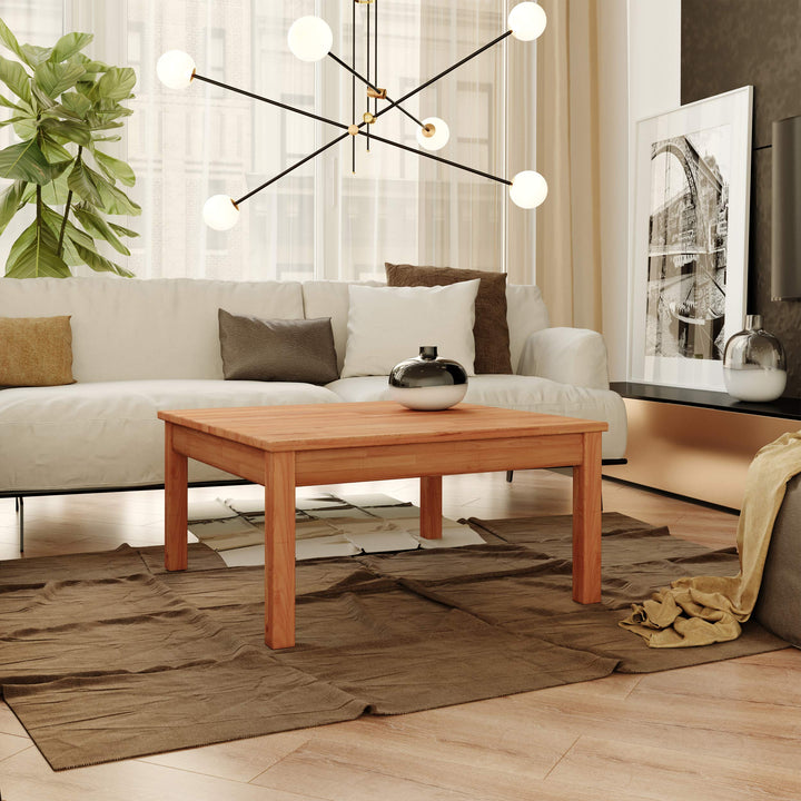 Krok Wood Couchtisch Tomas aus Massivholz (Buche, 75 x 50 x 45 cm) 75 x 50 x 45 cm Buche, 75 x 50 x