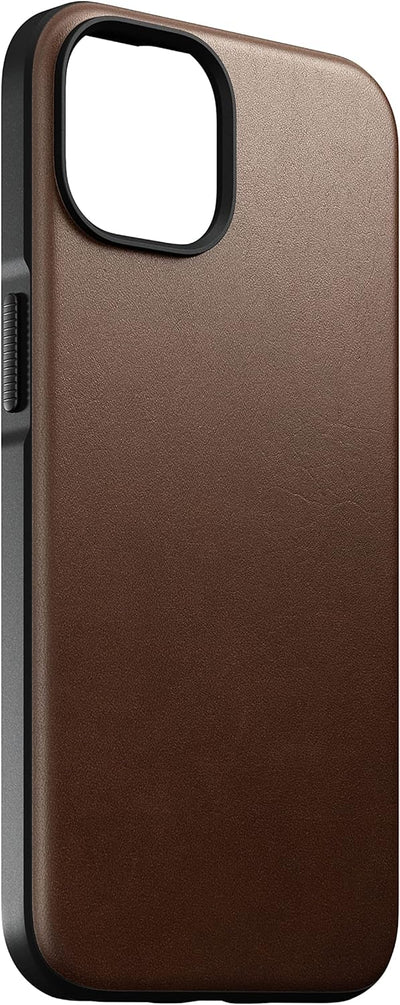 Nomad Modern Leather Case NM01241485 iPhone 14 Braun, iPhone 14 Braun