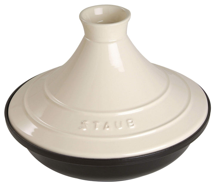 STAUB Tajine, 28 cm, Gusseisen, mit Deckel aus Keramik, für traditionelle marokkanische Gerichte, Sc