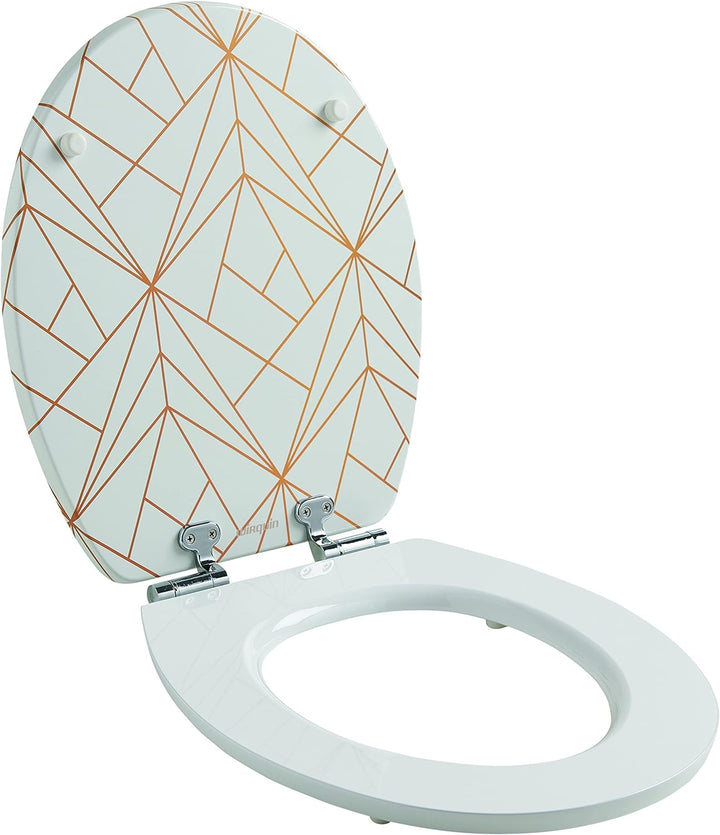 Wirquin 20722723 Trendy Line Diplomat Deckel, Geometric Gold