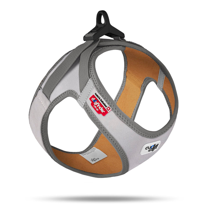 Glow curli Clasp Vest Harness Reflective Gray S, S