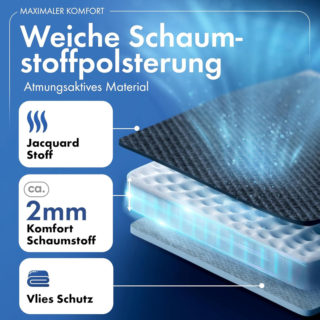 Walser Transporter Sitzbezüge Auto kompatibel mit Opel Vivaro, Renault Traffic, Einzel/Doppelbank, A