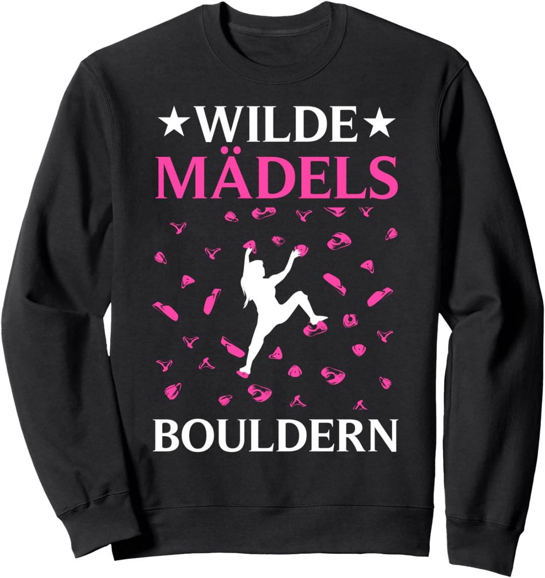 Boulderbekleidung Bouldertraining Boulderer Bouldern Sweatshirt