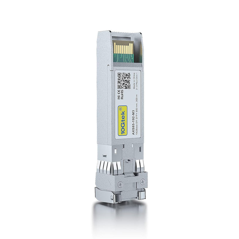 [10 Stück] 10Gb SFP+ SR Multimode Modul, 10GBase-SR LC Transceiver Kompatibel für Cisco SFP-10G-SR,