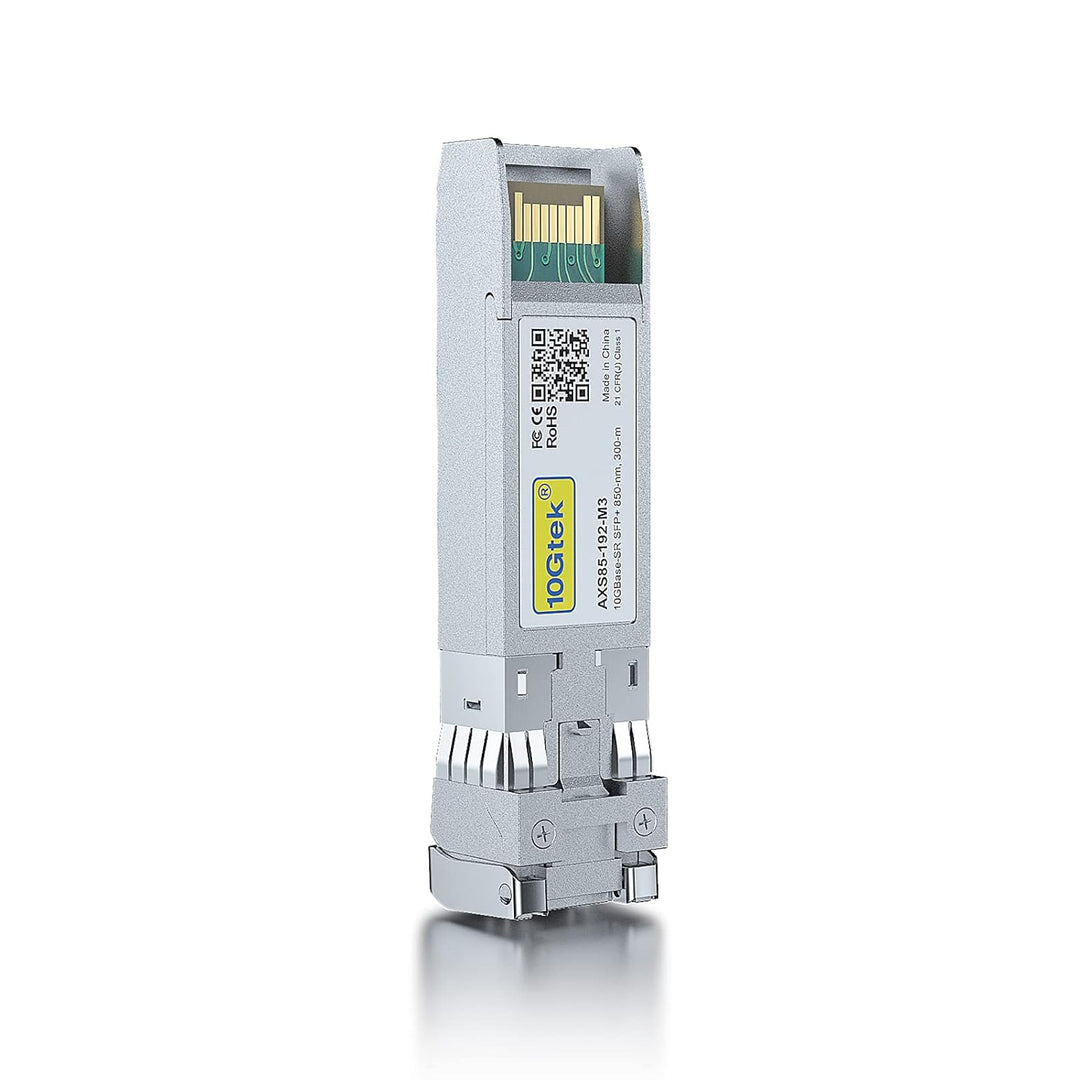 [4 Stück] 10Gb SFP+ SR Multimode Modul, 10GBase-SR LC Transceiver Kompatibel für Cisco SFP-10G-SR, M