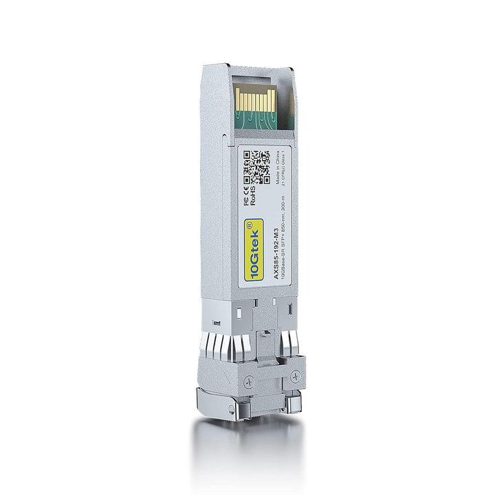 [4 Stück] 10Gb SFP+ SR Multimode Modul, 10GBase-SR LC Transceiver Kompatibel für Cisco SFP-10G-SR, M