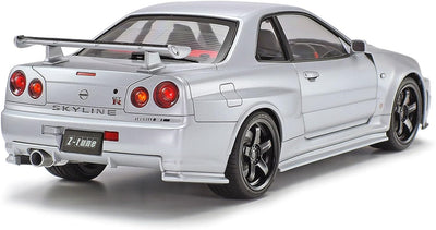 TAMIYA Nissan 300024282 NISMO Skyline GT-R Z-Tune (R34) Automodell Bausatz 1:24, Mittel