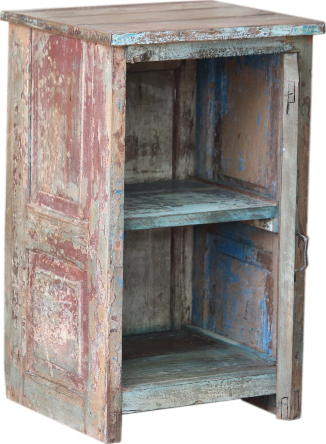 GURU SHOP Vintage Beistellschrank, Kommode, Nachttischschrank, Flurschrank - Modell S7, 61x41x37 cm
