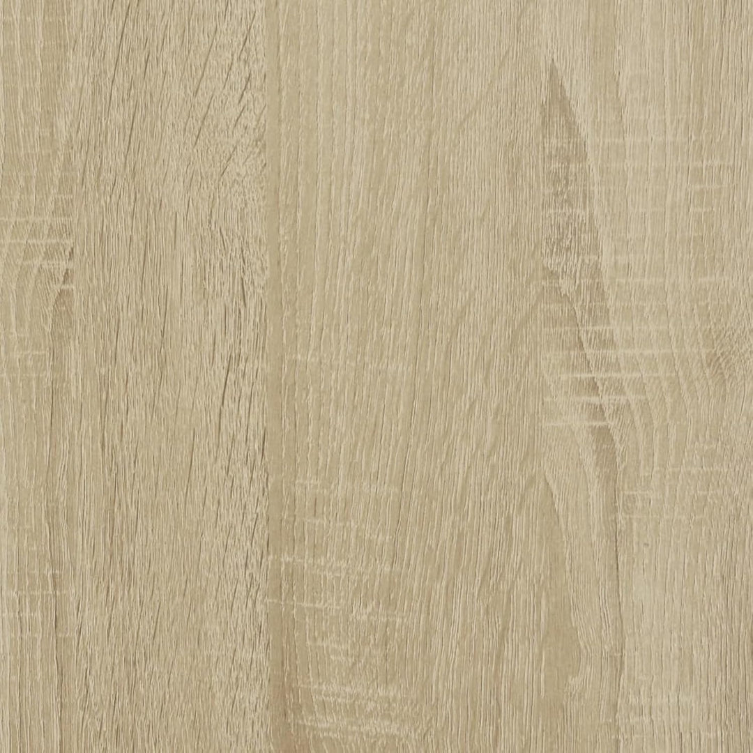 Monitorständer Verstellbar Sonoma-Eiche 60x24x10,5 cm | Verstellbare Länge bis 60 cm, neigbarer Wink