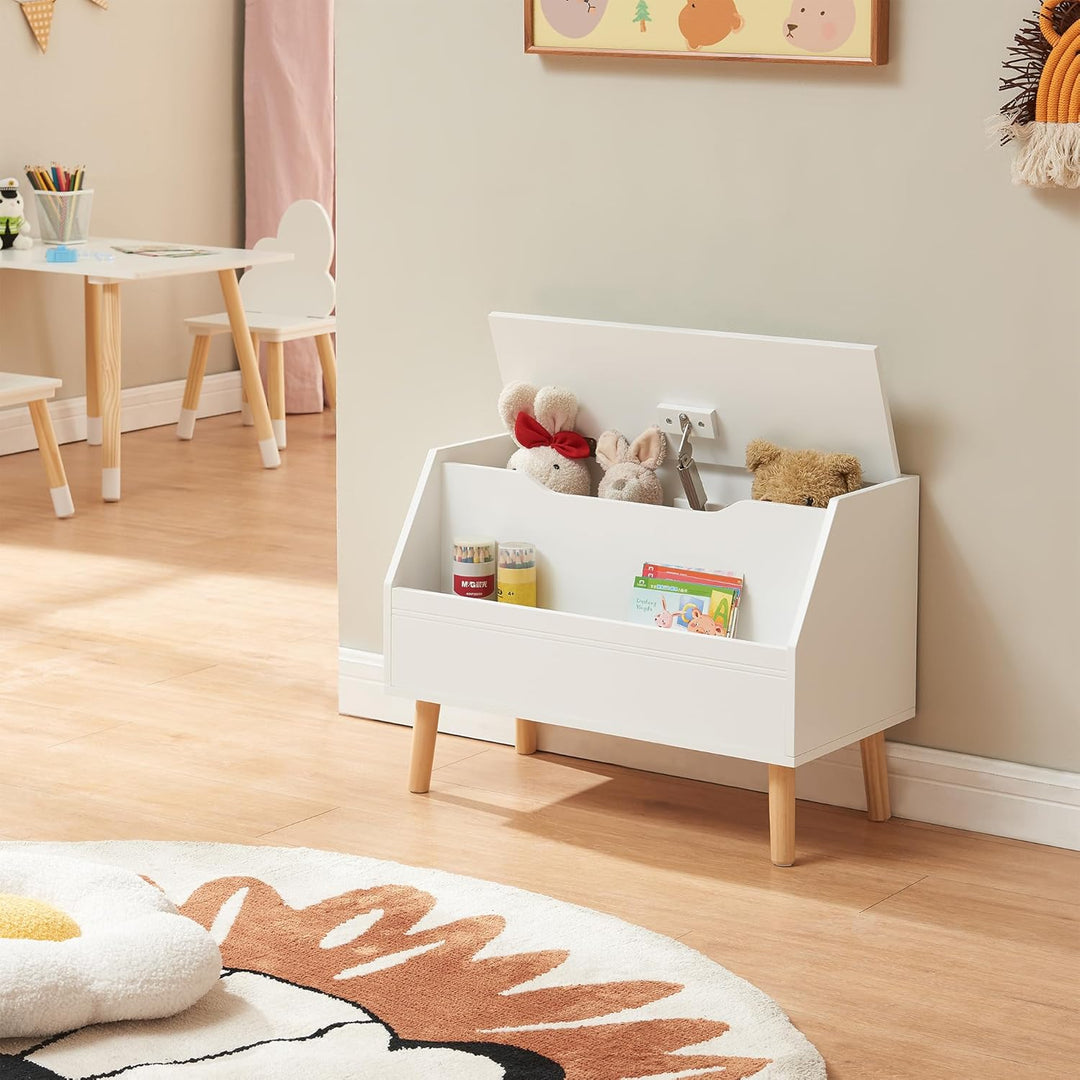 [en.casa] Spielzeugkiste mit Deckel Aavanrar Kuscheltier Aufbewahrung Kinderzimmer Truhe Spielzeugbo