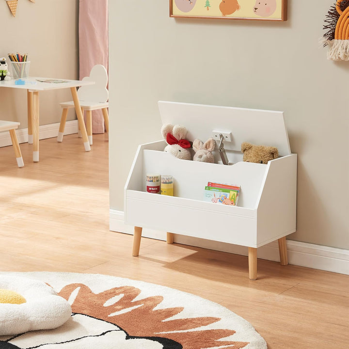 [en.casa] Spielzeugkiste mit Deckel Aavanrar Kuscheltier Aufbewahrung Kinderzimmer Truhe Spielzeugbo