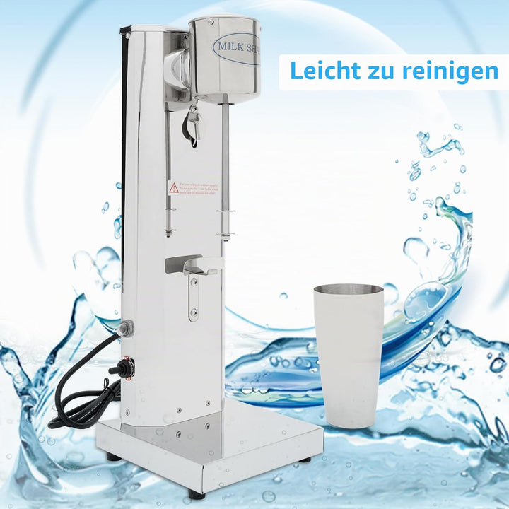 650ml Elektrisch Milchshakemaschine Eiweissshaker Barmixer Cocktailshaker, Milch Einkopf Eiweiss Sha
