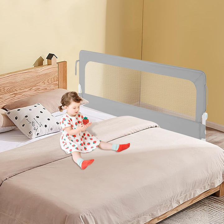 Rausfallschutz Bett 176cm von Geeignete Matratzenstärke 66-83 cm