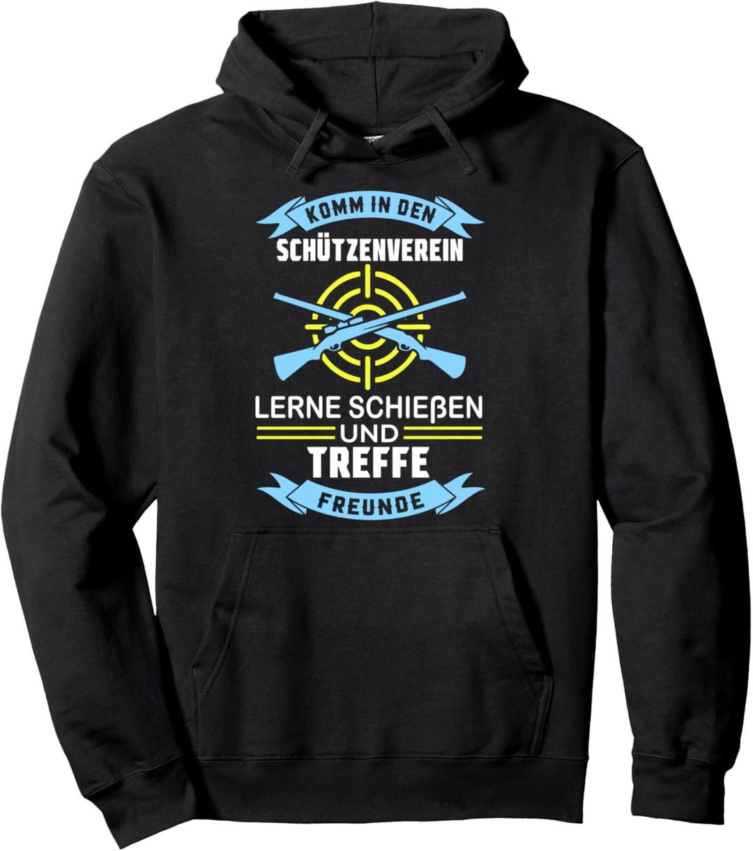 Sportschiessen Training Schützenverein Sportschütze Geschenk Pullover Hoodie