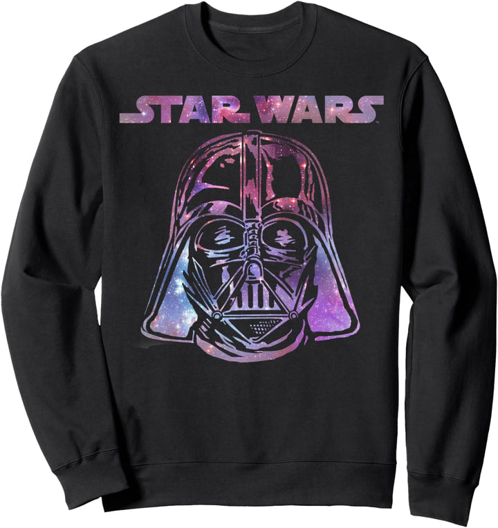 Star War Darth Vader Galaxy Logo Portrait Sweatshirt