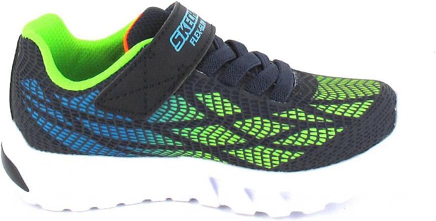 Skechers Jungen 403900l Rybk Sneaker 27 EU Navy Synthetic Multi Trim, 27 EU Navy Synthetic Multi Tri