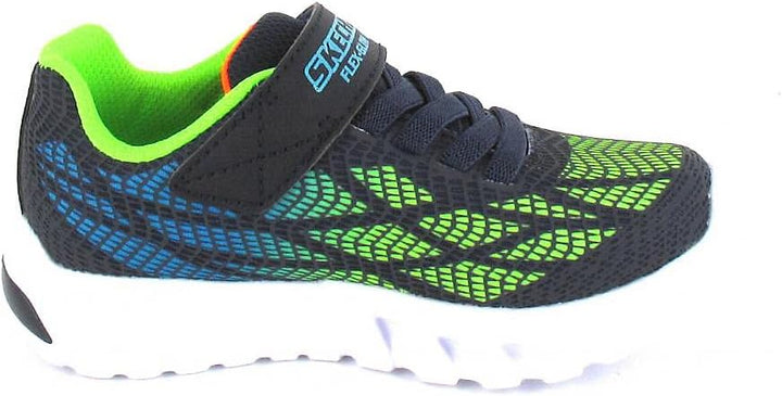 Skechers Jungen 403900l Rybk Sneaker 27 EU Navy Synthetic Multi Trim, 27 EU Navy Synthetic Multi Tri