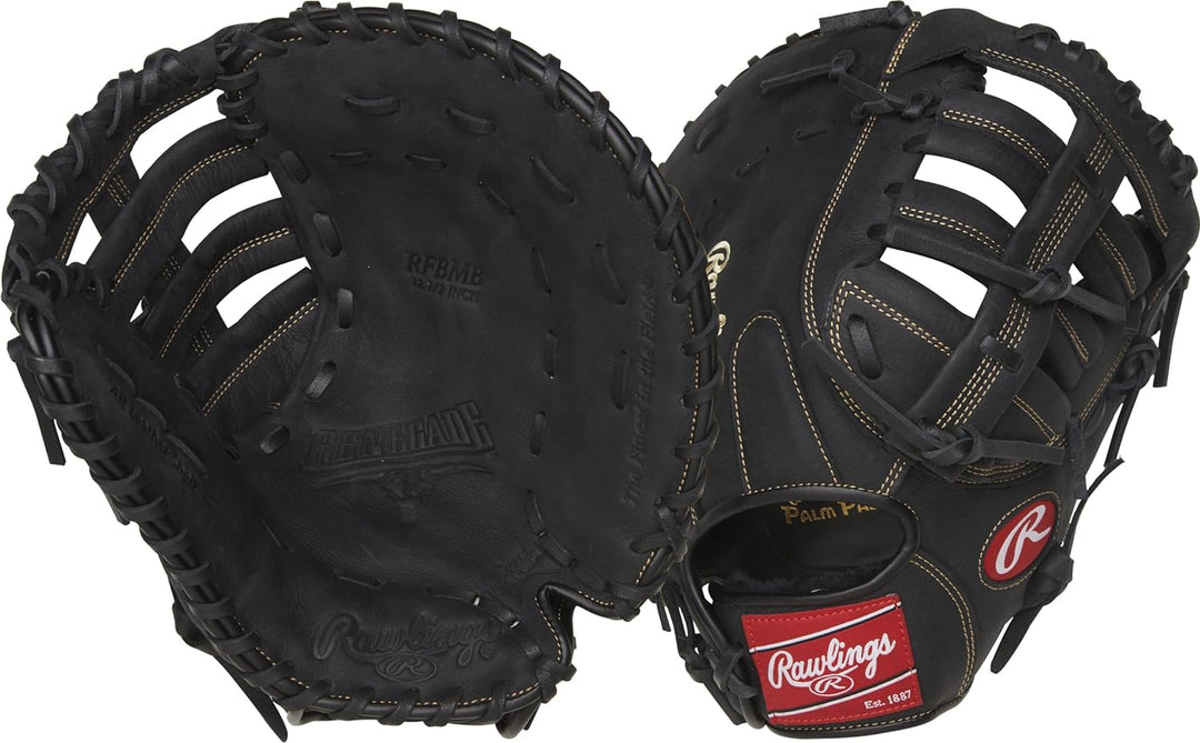 Rawlings Renegade Baseball-/Softball-Handschuh Serie Rechte Hand Wurf First Base 31,8 cm, FBM Single