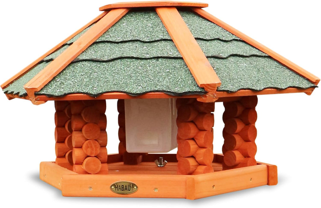 HABAU Vogelhaus "Schweden" mit Silo und Ständer