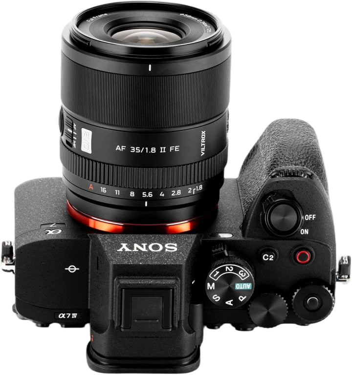 VILTROX APO 35mm F1.8 FE, AF 35mm f/1.8 II EVO Objektiv für Sony E Mount, Vollformatobjektiv mit gro