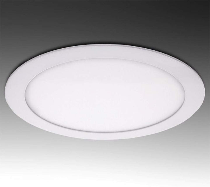 Packung mit 2 LED-Panels 20W 2000Lm 4200ºK Rund 40.000H [GR-RDP15-20W-W-PK2-AP] | Greenice Opal, Opa