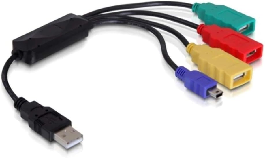 DeLOCK 61724 USB 2.0 Hub 4-Port