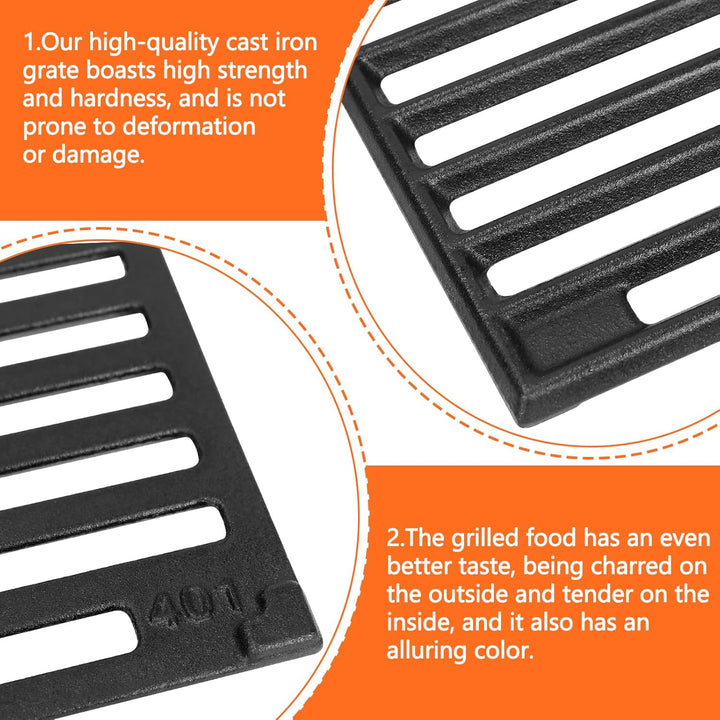 45x35cm Gusseisen Grillrost für Rösle Videro G4-S, Rösle Allflame Prime 4,Grillrost Ersatzteil für E