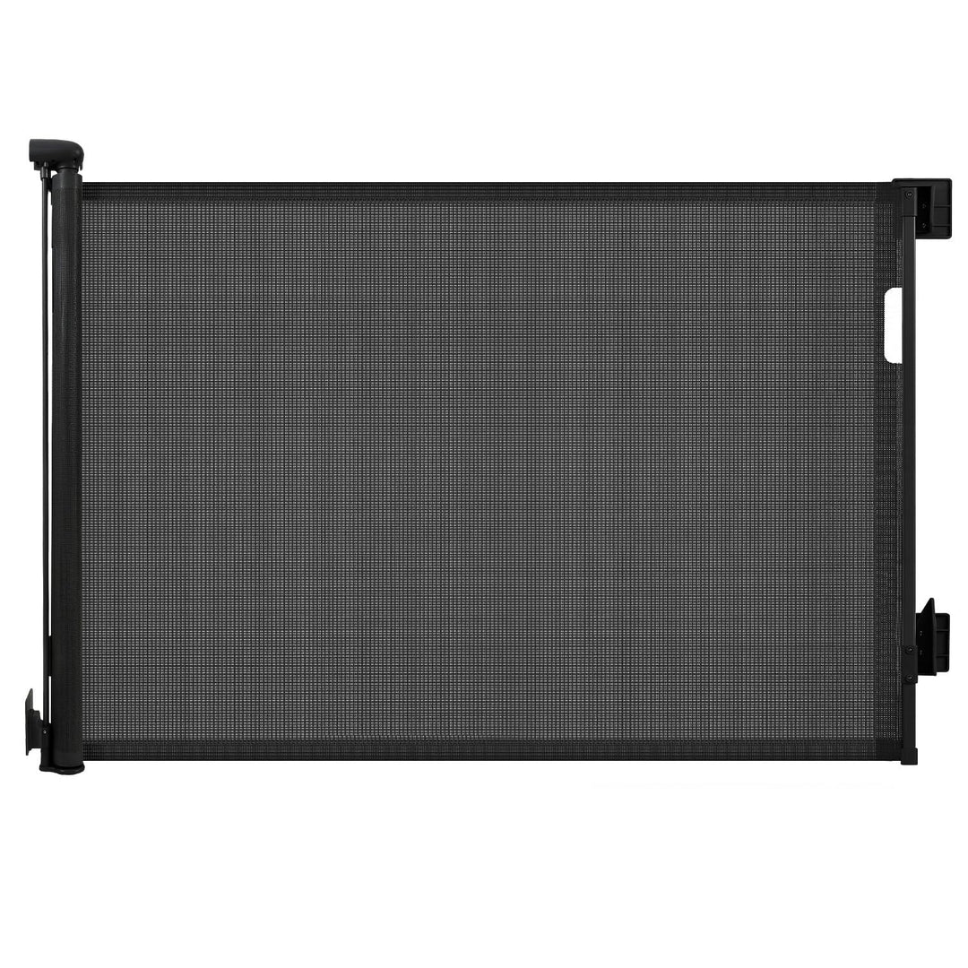 Sekey Treppenschutzgitter Ausziehbar 0-150 cm, Höhe 97 cm, Feste Schraubmontage Türschutzgitter, Abs