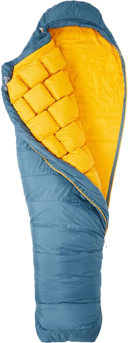 Marmot Unisex – Erwachsene WarmCube Gallatin 20 Schlafsack, Stargazer/Solar, LZ