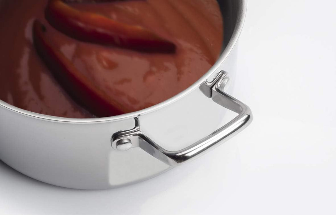 Arcos Serie Forza - Kasserole - Triple-layer Bottom Dreischichtboden (Edelstahl + Aluminium + Edelst