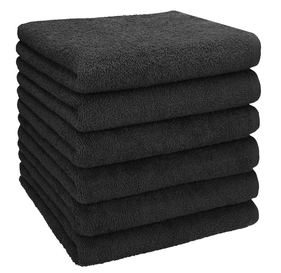 Betz Handtuch 6er Pack Handtücher Set Berlin Grösse 50x100 cm 100% Baumwolle - gut trocknend, leicht