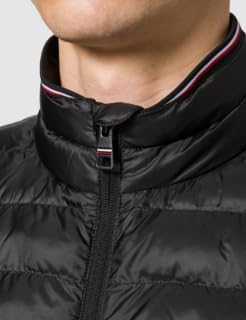 Tommy Hilfiger Herren Weste Steppweste M Schwarz (Black), M Schwarz (Black)