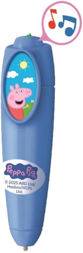 Clementoni Quiz-Bodenpuzzle - Peppa Pig - Interaktives Puzzle mit Stift, Lernspiel für Kinder ab 3 J