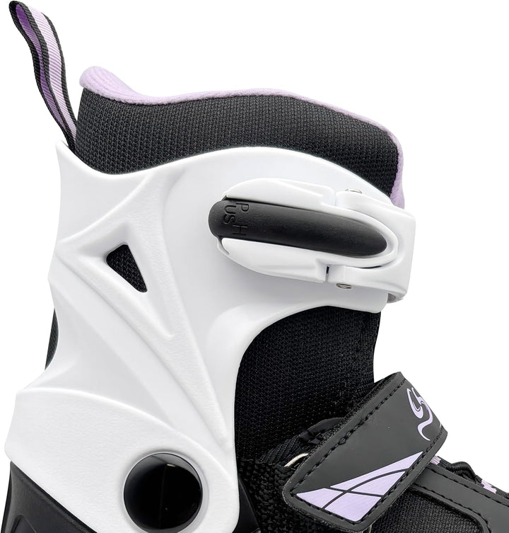 Cox Swain verstellbare Schlittschuhe Frosty, Eislaufschuhe für Kinder, Jugendliche und Erwachsene bi