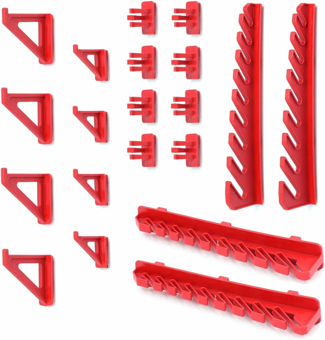 65-tlg. Werkzeugwand Set 1152 x 780 mm Werkstattwand Werkstattregal Lochwand mit Werkzeughaltern für