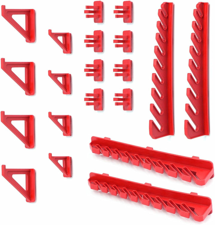 65-tlg. Werkzeugwand Set 1152 x 780 mm Werkstattwand Werkstattregal Lochwand mit Werkzeughaltern für